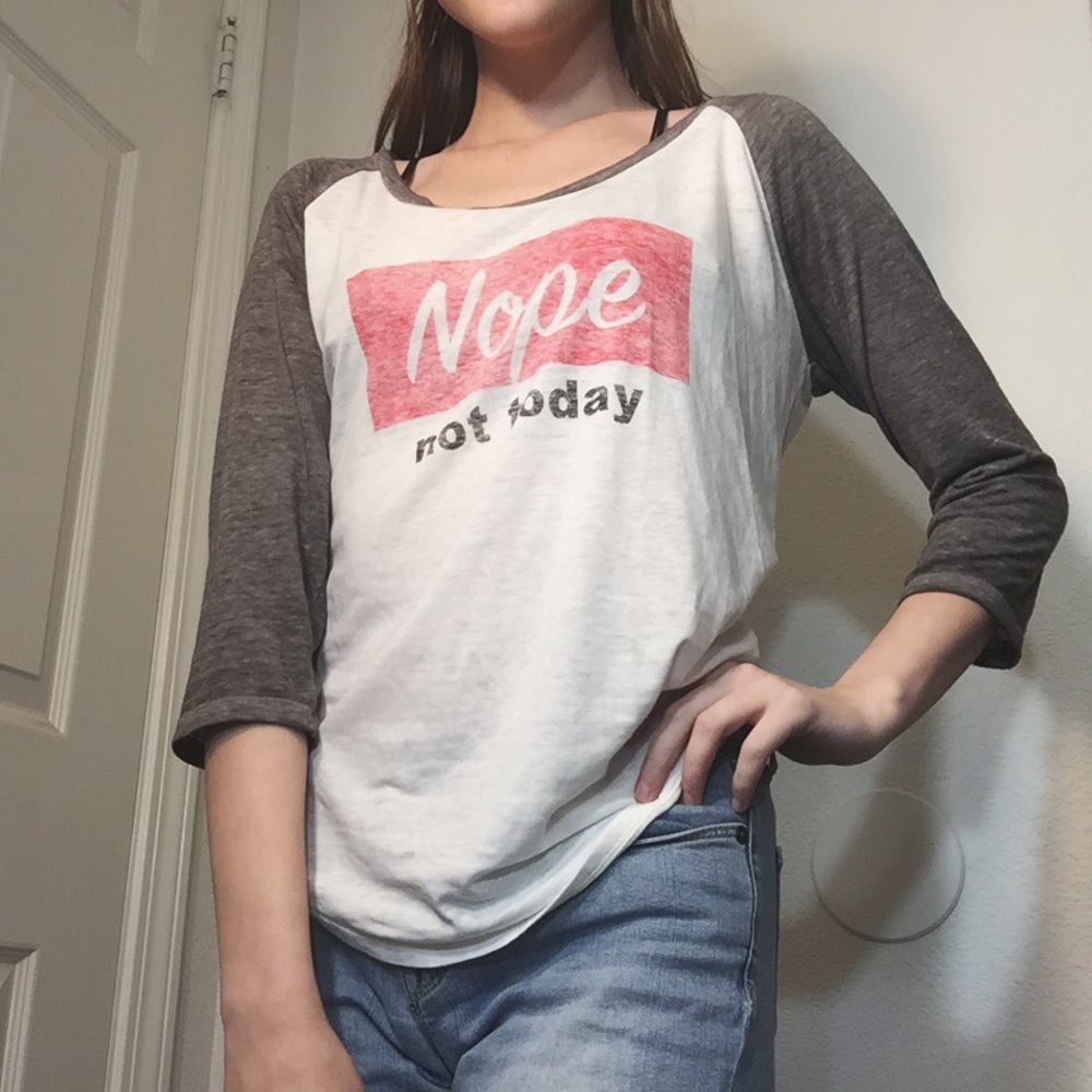 women’s baseball lounge tee
